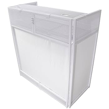 Amazon.com: ProX XF-VISTAWHMK2 Vista DJ Booth Table Work